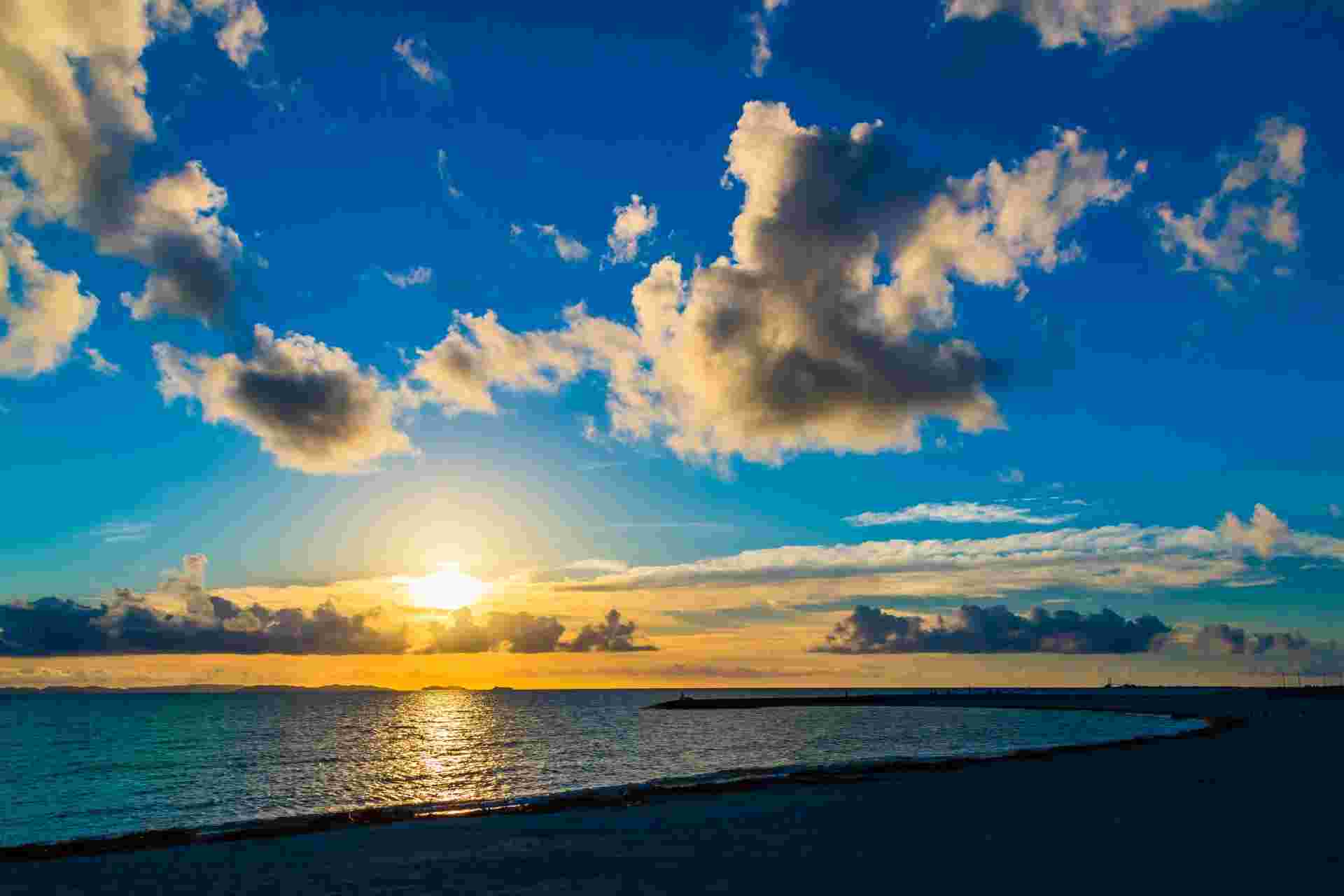 石垣島の夕日