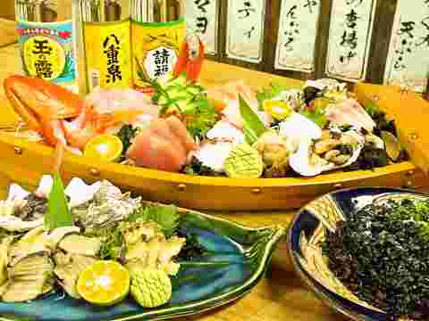 刺身盛り合わせ