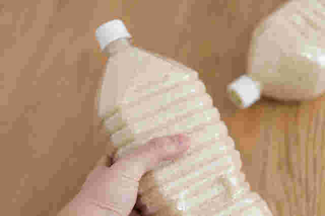 お米をペットボトルで保存
