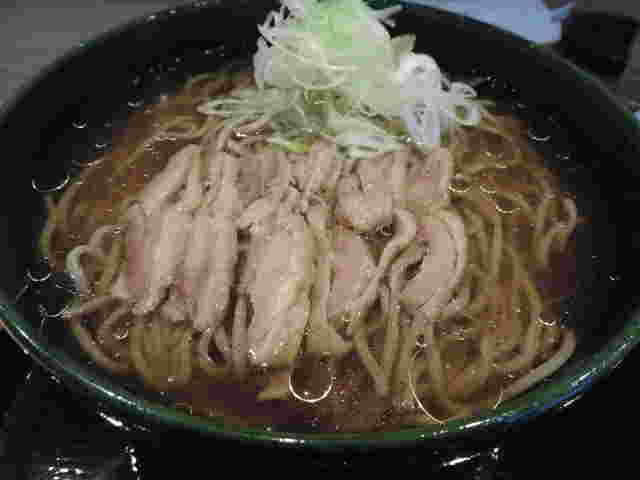 山形肉そば 桃山の肉そば