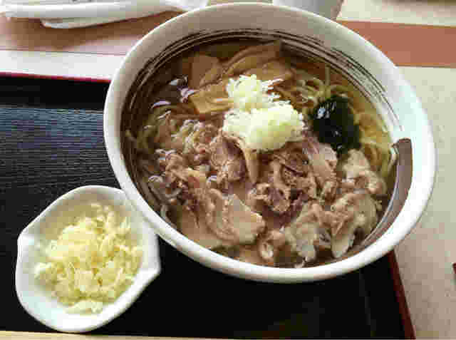 山形の肉蕎麦