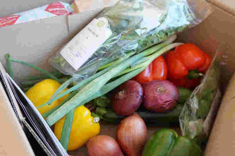 食材宅配の新鮮野菜