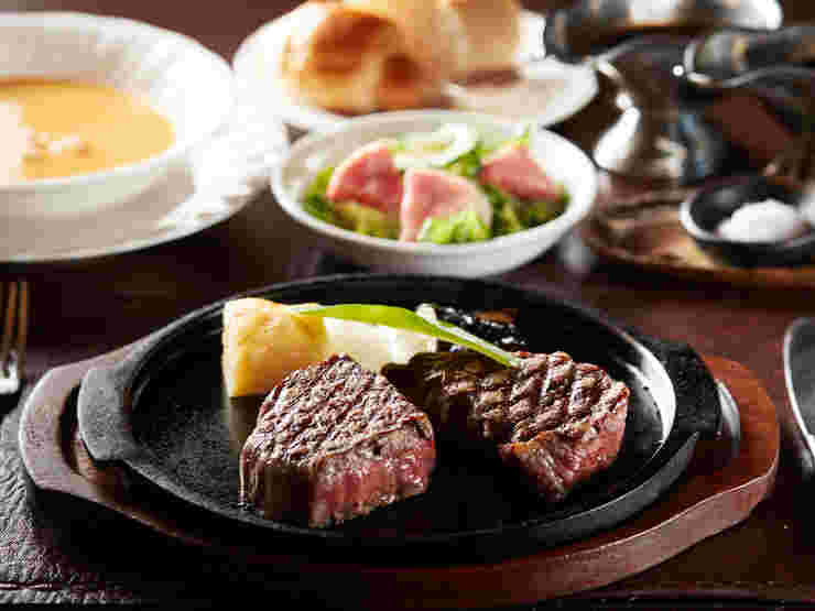 ポパイヤのステーキ