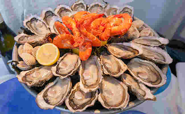 フランス料理でも人気の牡蠣