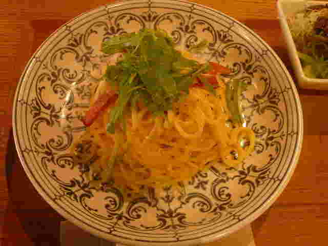 本町コモンズのディナーパスタ