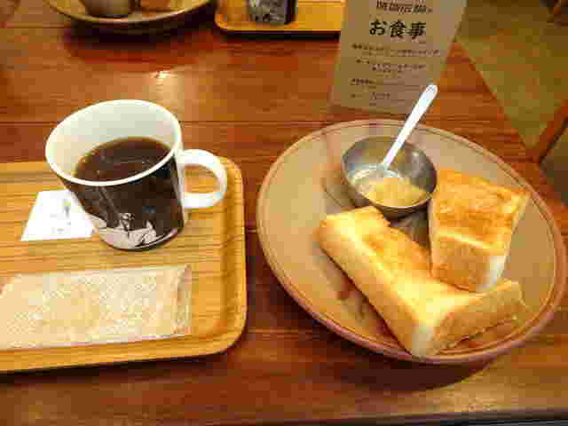 THECOFFEEBARのトーストセット