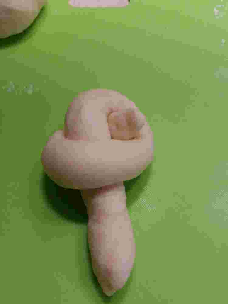 形成中のパン生地
