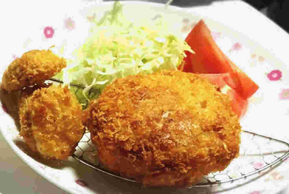 ポテトサラダのコロッケリメイク画像