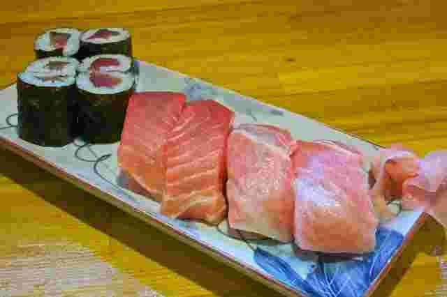 人気のマグロ寿司