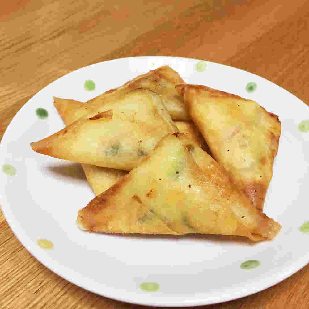ポテトサラダのお弁当おかずリメイク画像