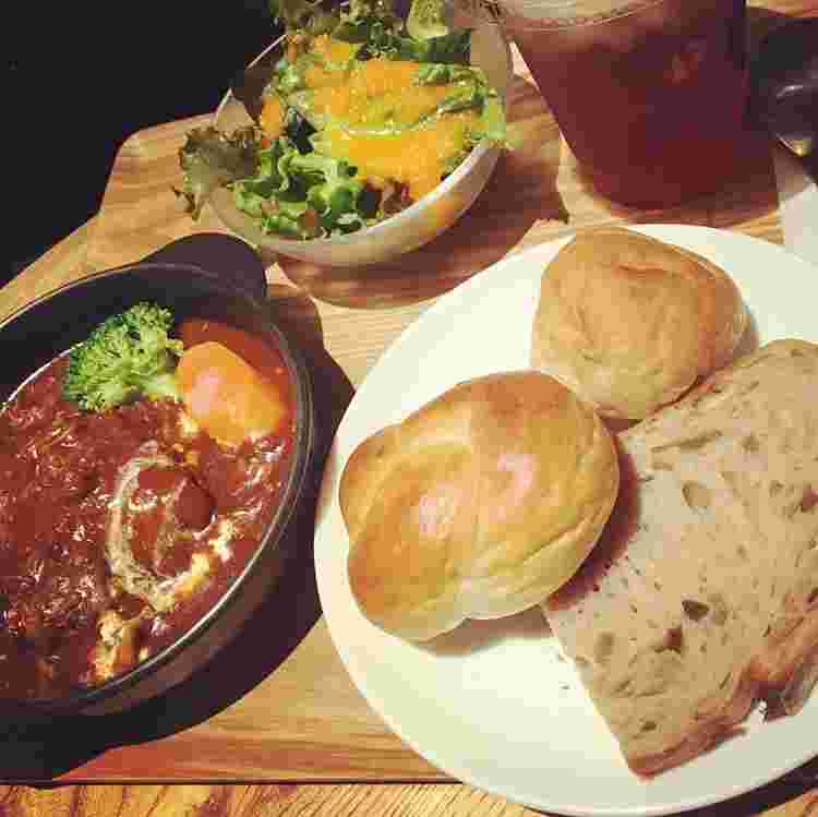 トロトロに煮込んだタンシチューランチ