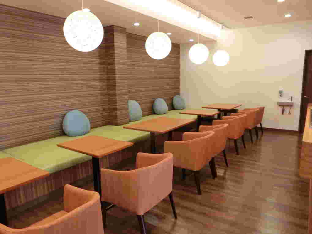 カフェ店内