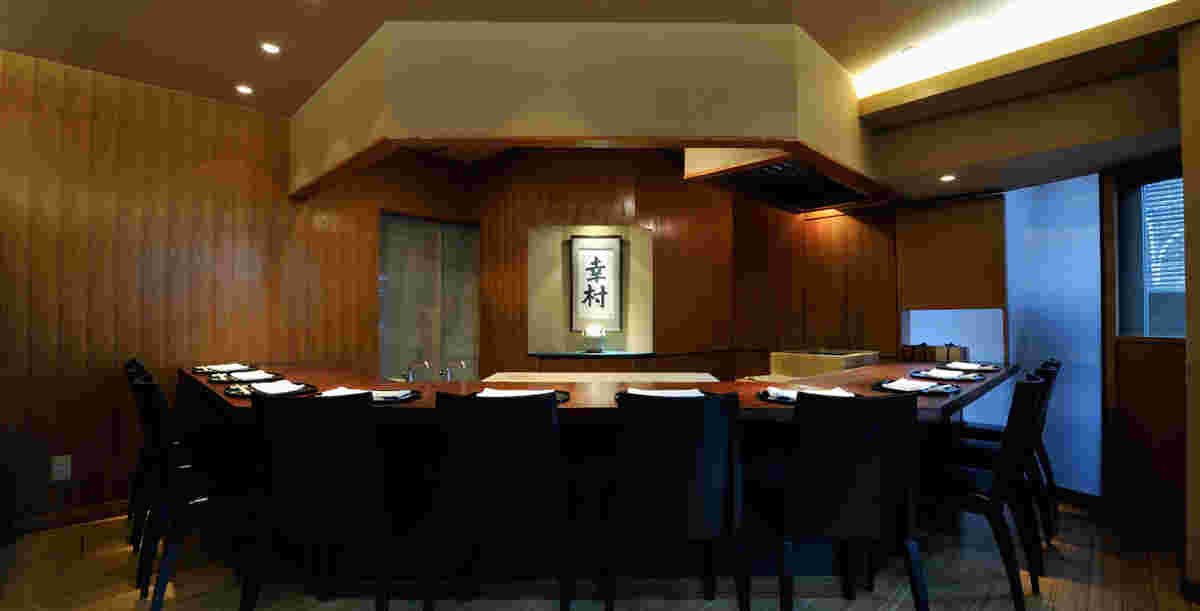 麻布幸村　店内