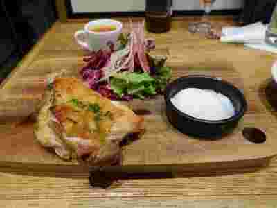サロンブッチャー&ビアのランチ