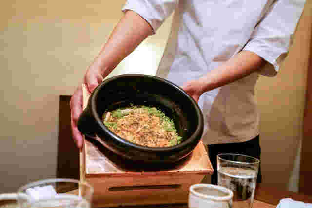神楽坂石かわ　料理