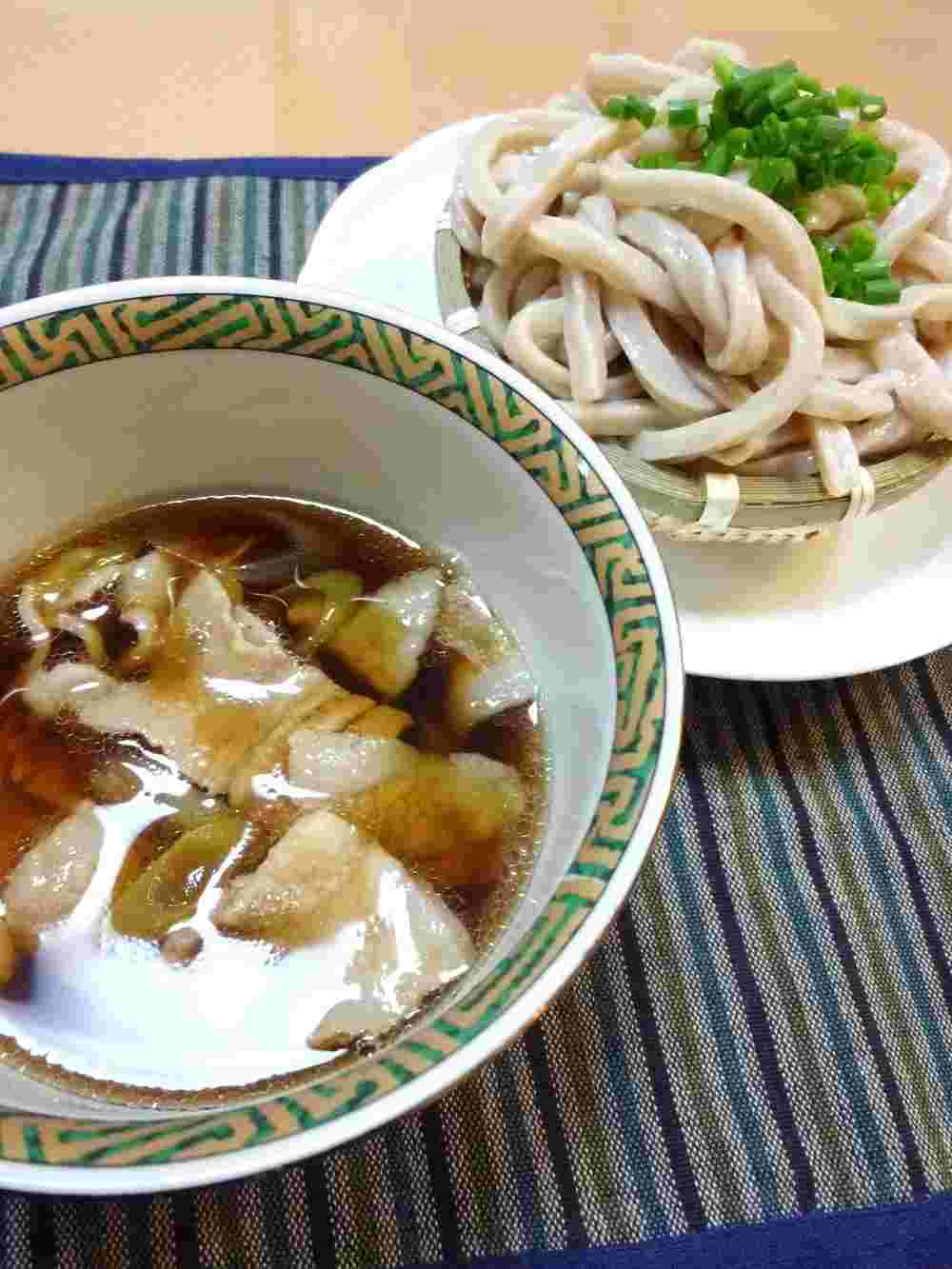 肉汁つけうどん