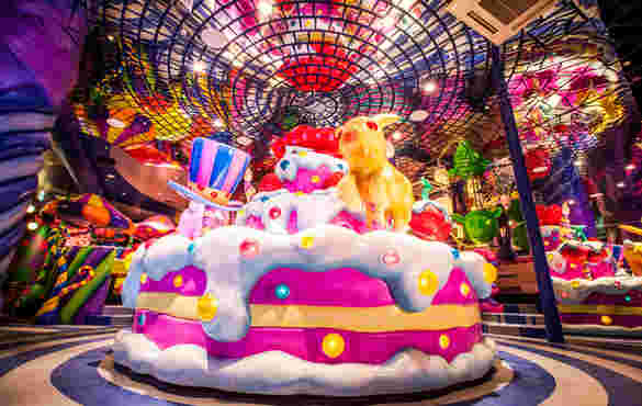 ケーキのメリーゴーランド