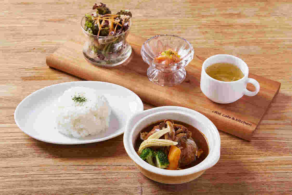 クリエカフェのランチ