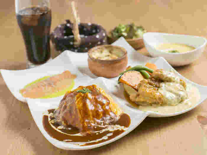 もみじ堂のランチ
