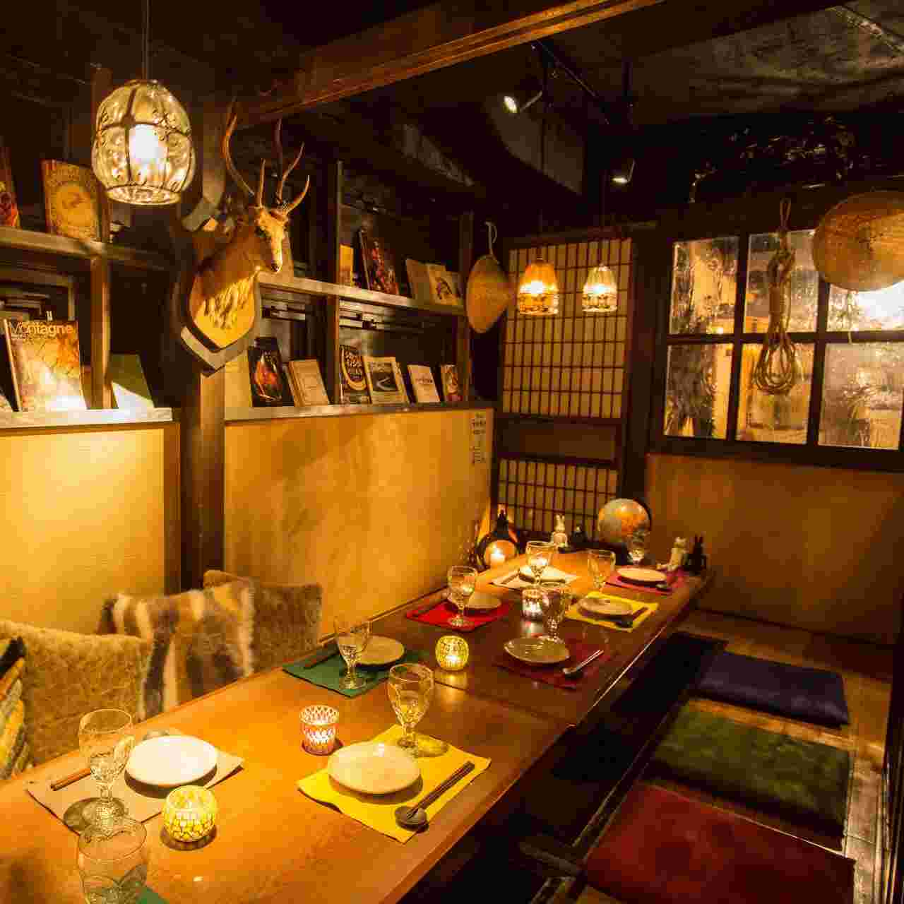 炉とマタギ店内