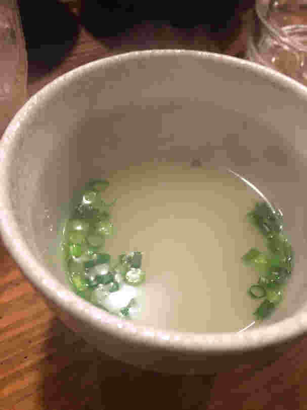 しめのスープ