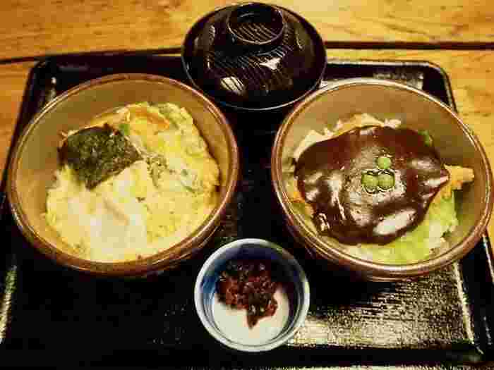 味司 野村のカツ丼、デミカツ丼