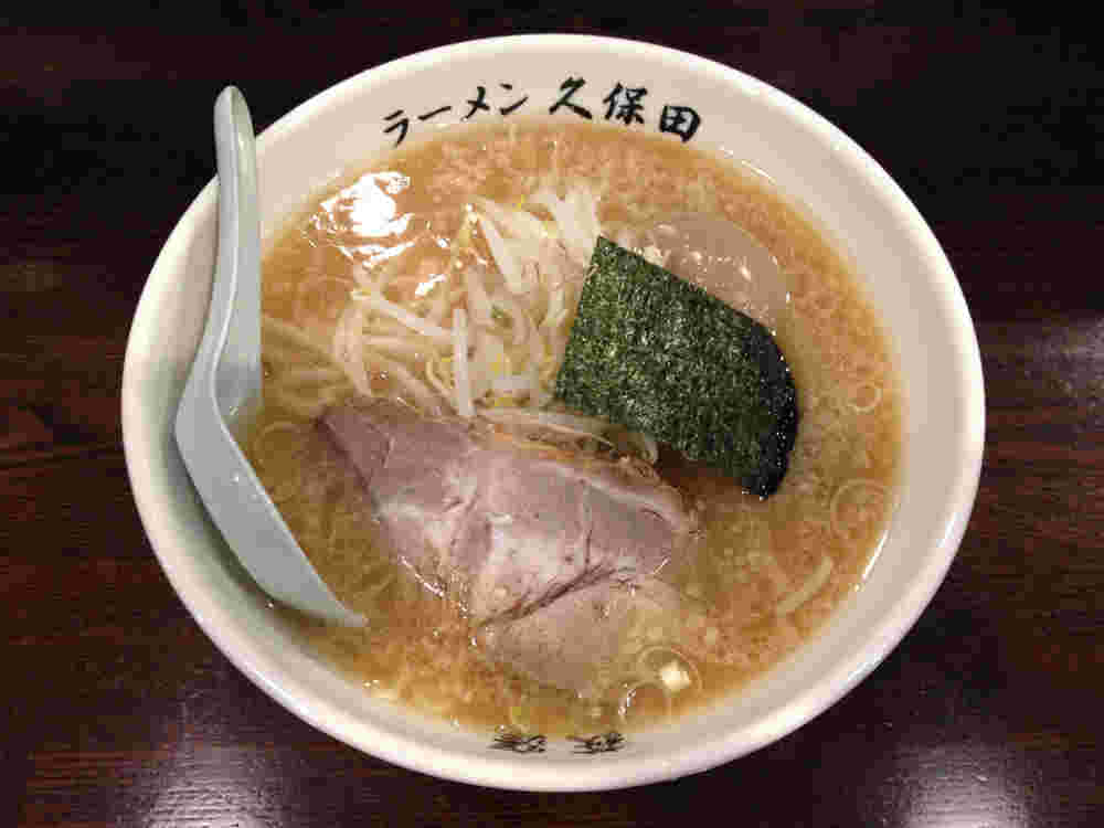ラーメン久保田のラーメン