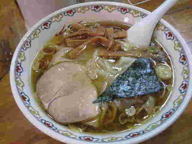 春木屋のラーメン