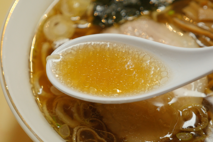 中華そばのスープ