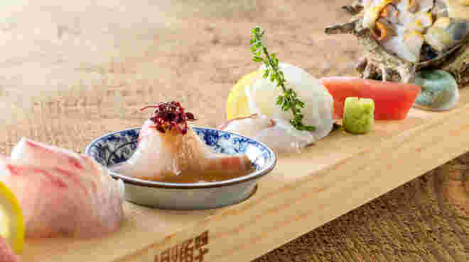 新鮮な魚介