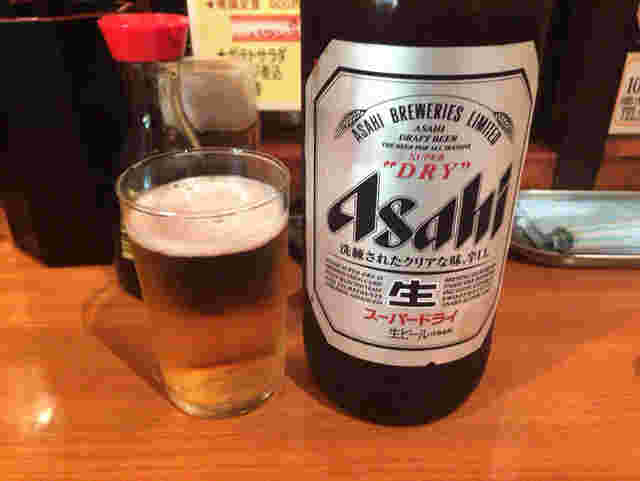 瓶ビール500円