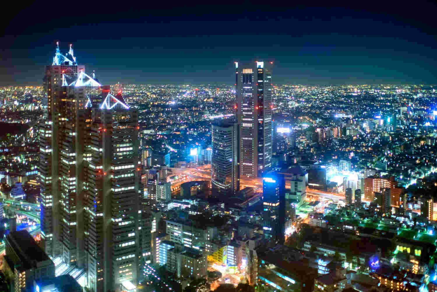 新宿の夜景