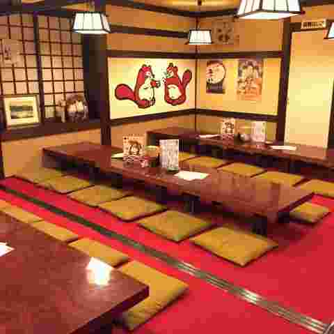 古町の赤たぬき店内