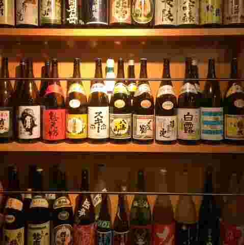 山田家のそろえられた酒