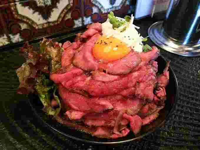 ローストビーフ丼