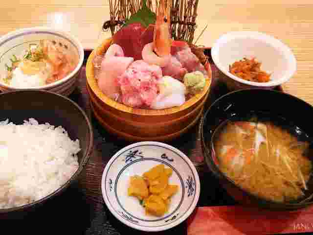 お刺身定食