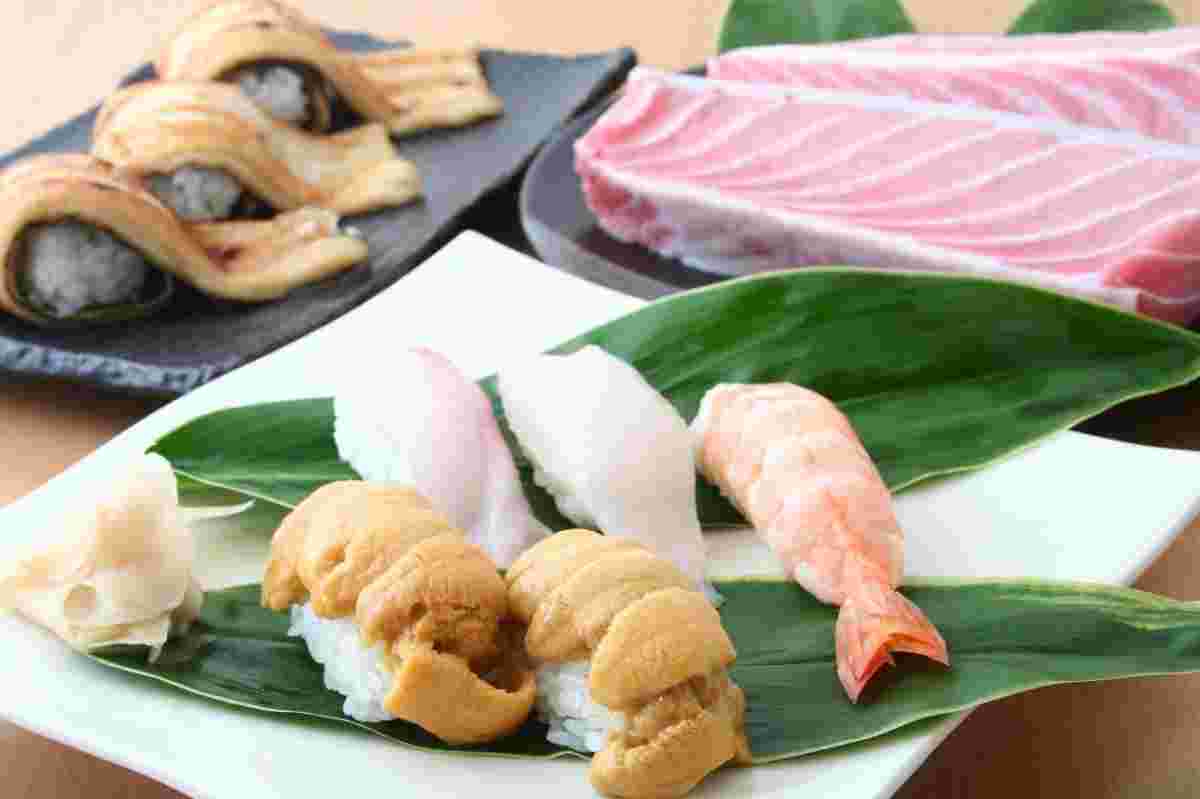 志津川水産の寿司