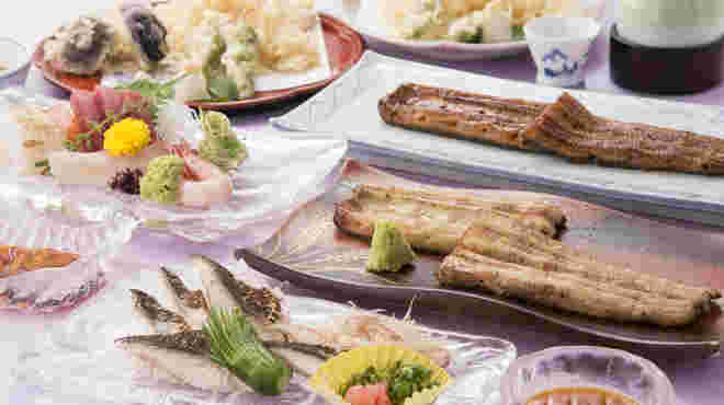松・竹・梅のコース料理