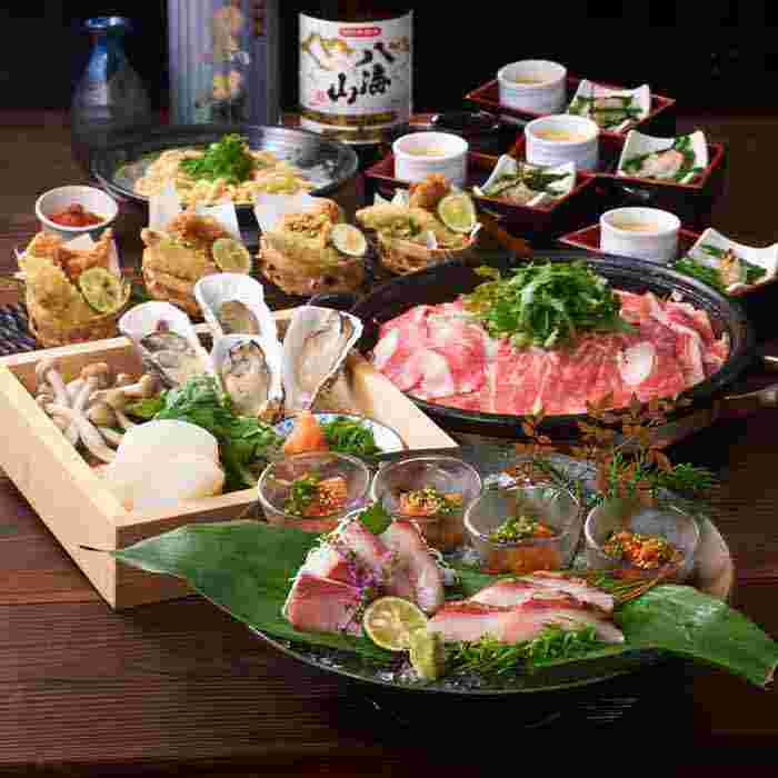 ぶり三昧と選べるメインの宴コース料理の画像