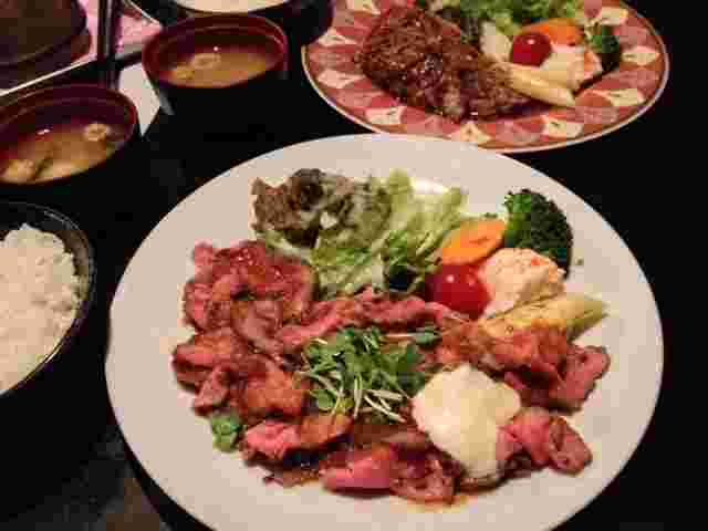 レッドロックの定食メニュー
