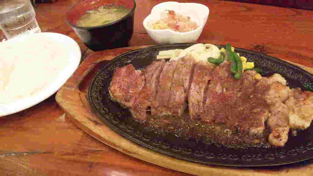 モンブランのステーキ