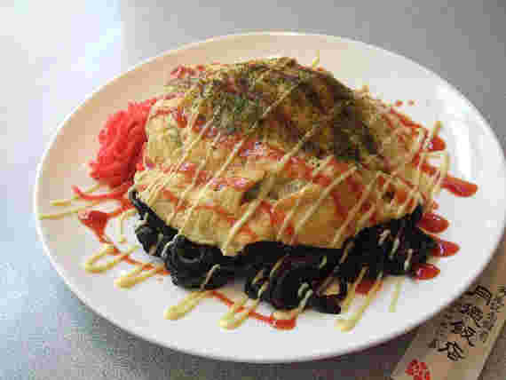 ブラック焼きそば