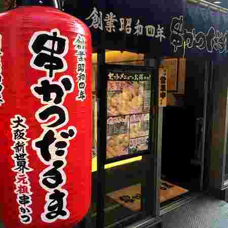 串カツだるまクロス茶屋町店の入口