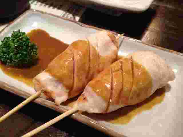 ささみのしぎ焼き2本