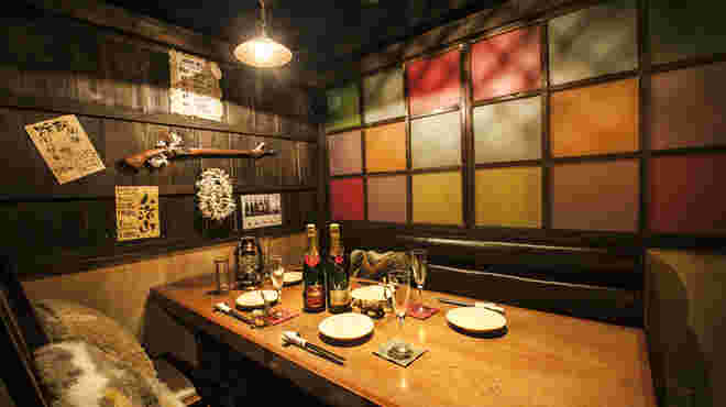 居酒屋店内