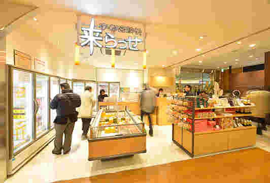 来らっせパセオ店の店内