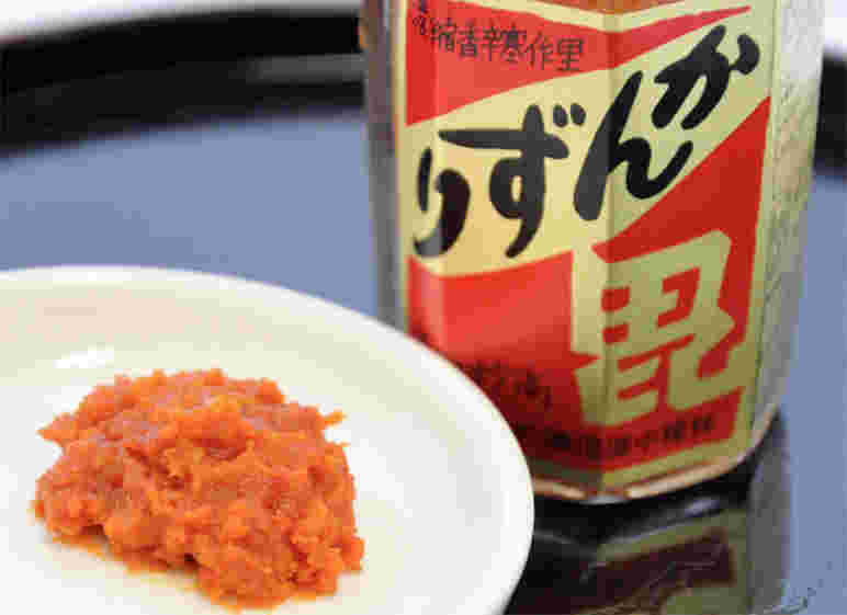 新潟の土産で人気の調味料・かんずり