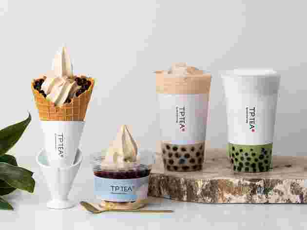 TPTEAタピオカミルクティーソフトクリーム