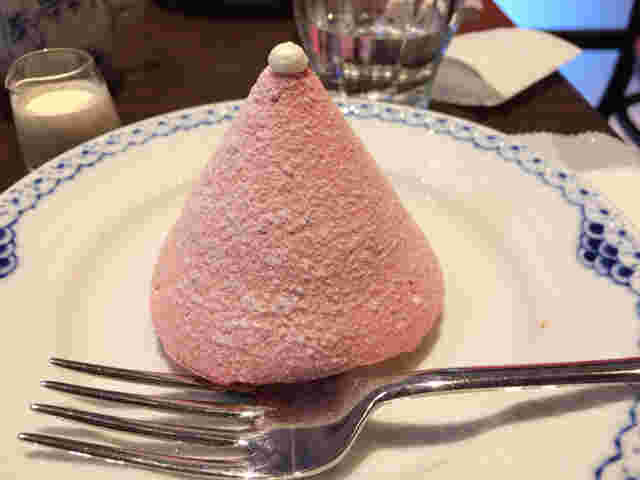 苺のモンブラン