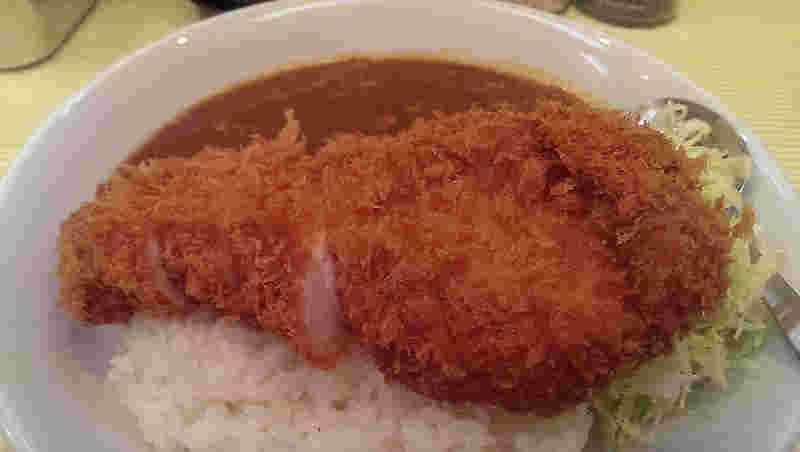 いっぺこっぺのロースかつカレー